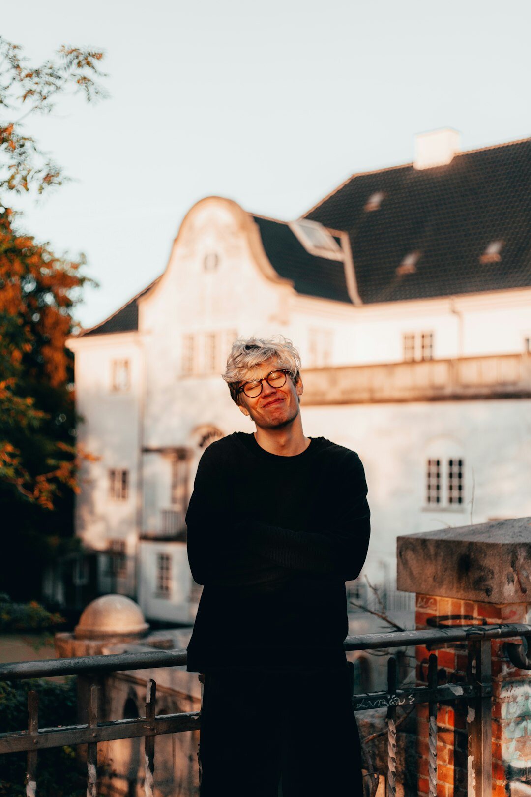 Portrait of a middle-aged Danish man in soft window light